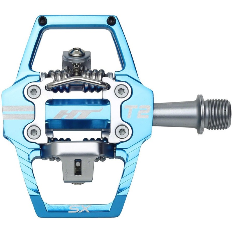 HT Components T2-SX Clipless Pedals – Marine Blue