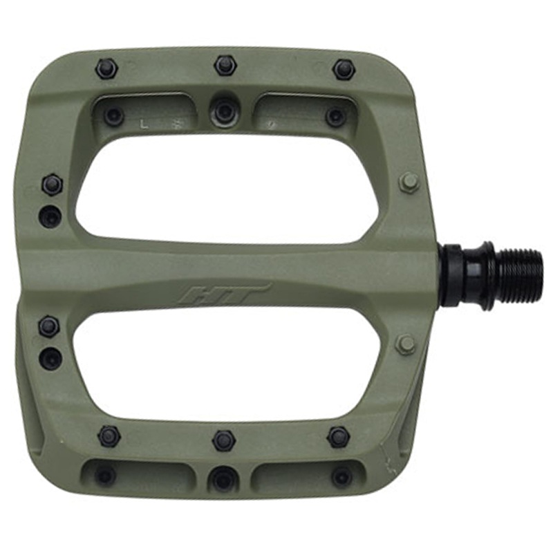 HT Pedals PA03A Platform Pedals CrMo – Olive