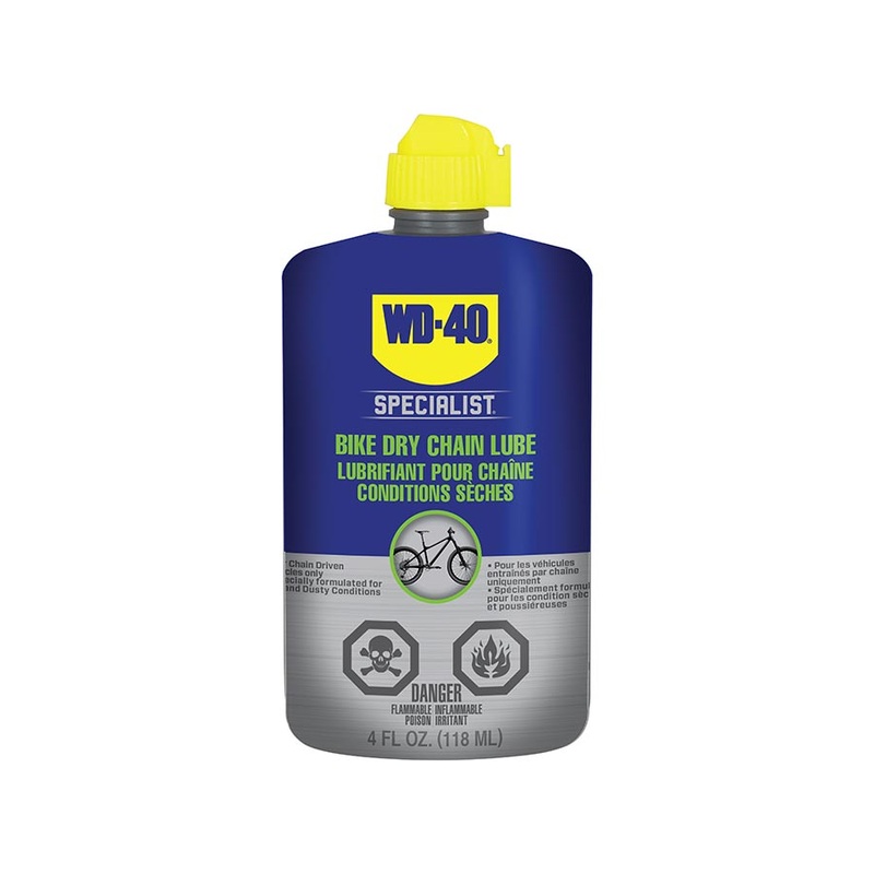 WD-40 Bike, Dry, Chain lubricant, 118ml