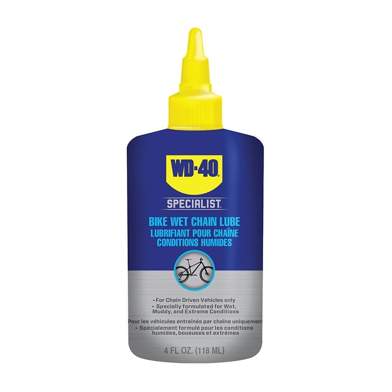 WD-40 Bike, Wet, Chain lubricant, 118ml