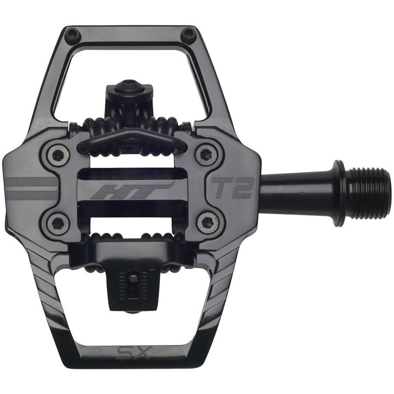 HT Components T2-SX Clipless Pedals – Stealth Black
