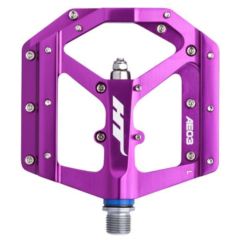 HT Pedals AE03 Evo+ Platform Pedals CrMo – Purple