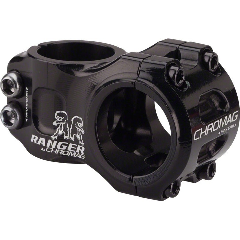 Chromag Ranger V2 Stem – 31mm 31.8 Clamp +/-0 1 1/8 Alloy Black