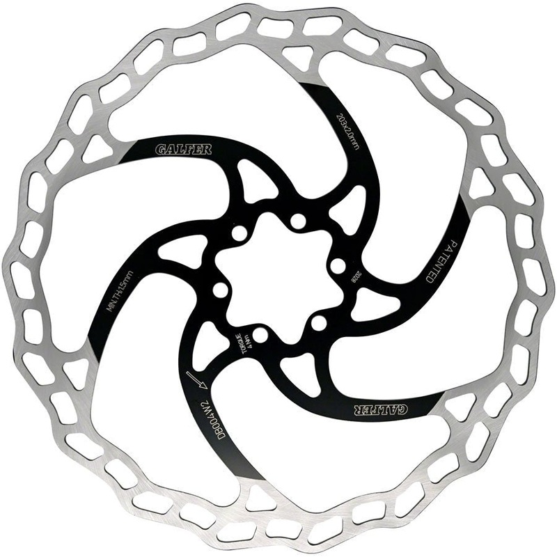 Galfer MTB/E-Bike Disc Brake Rotor – 203mm 6-Bolt 2.0mm