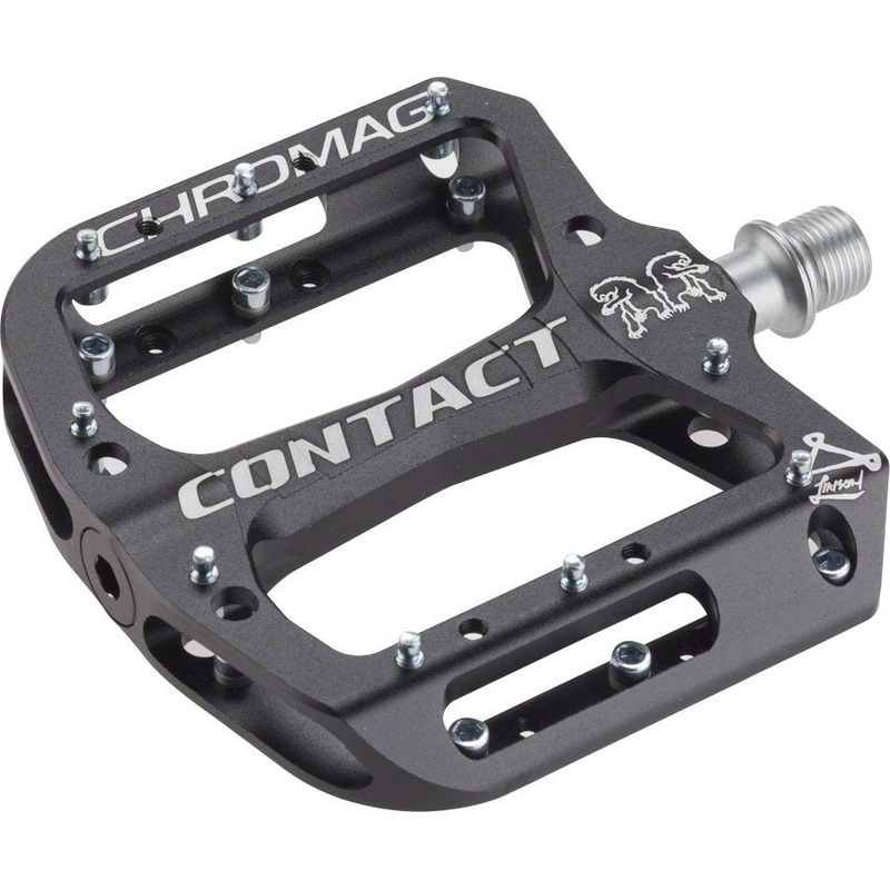 Chromag Contact Pedals – Platform Aluminum 9/16 Black