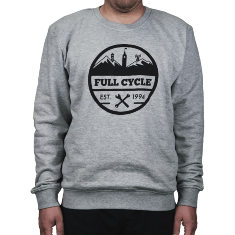 FC Custom Peace Tower Crewneck Sport Grey