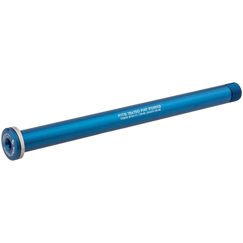 Wolf Tooth Front Thru Axle – RockShox 15x150mm – Blue