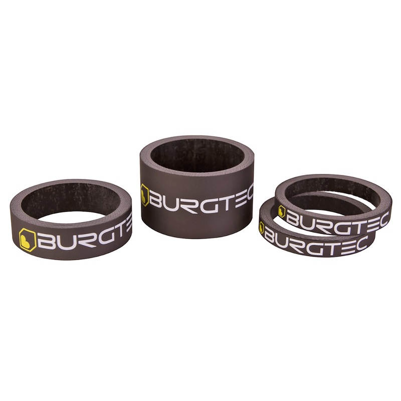 Burgtec Carbon Stem Spacer Kit – Burgtec Black