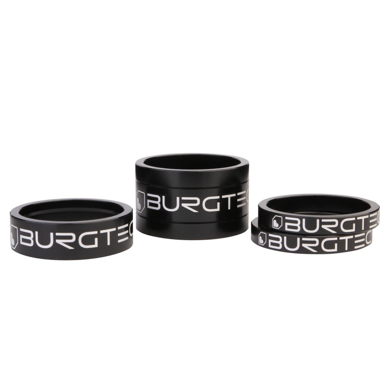 Burgtec Stem Spacer Kit – Burgtec Black – Set of 4