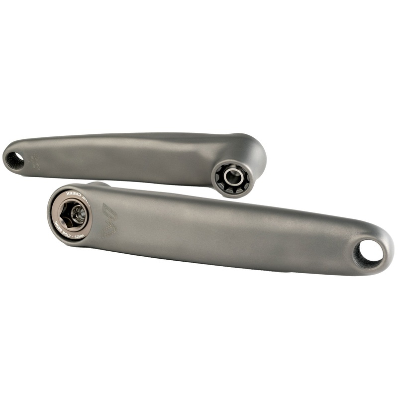 Cane Creek Electric Wings Ebike Crank Arm Set – Titanium – 165mm Length – ISIS Spindle – Fits Bosch, Brose, Fazua Ride 50, Panasonic, TQ, Yamaha