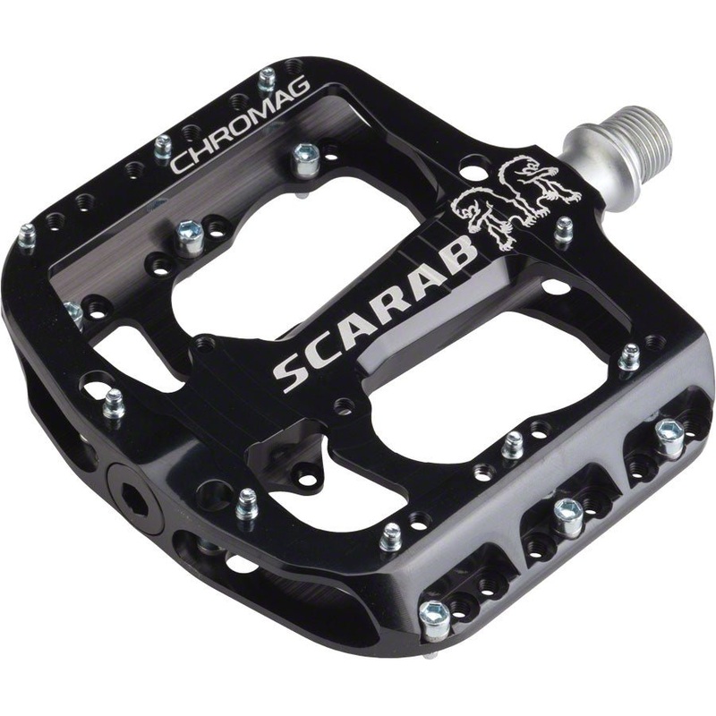 Chromag Scarab Pedals – Platform Aluminum 9/16 Black