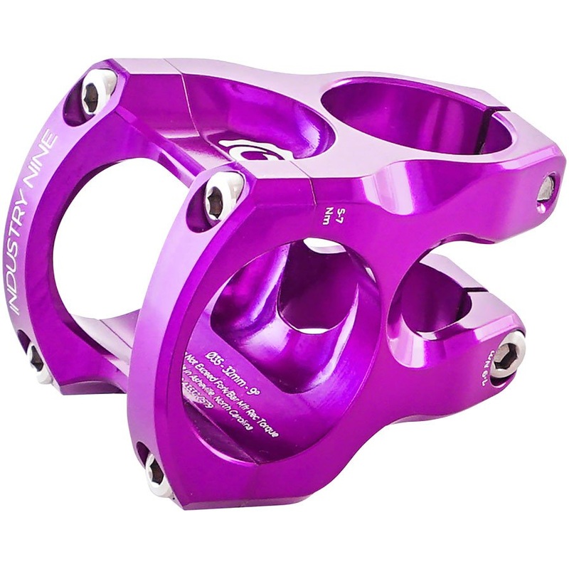 Industry Nine A35 Stem – 35mm Clamp – 32mm Length – Purple