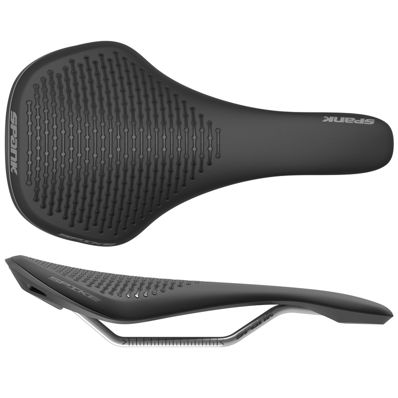 Spank Spike 160 Saddle – Black/Gray