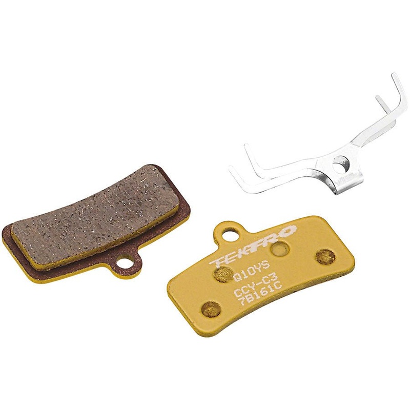 Tektro Q10YS Disc Brake Pads – Steel Backed – Organic Resin
