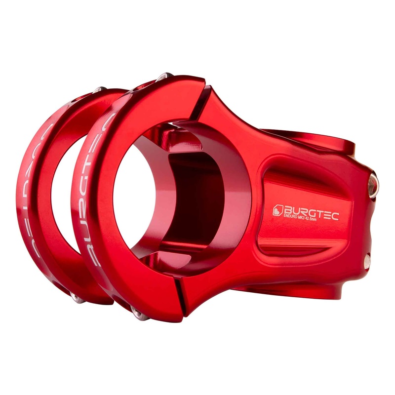 Burgtec Enduro MK3 Stem – 35mm Clamp – 42.5mm Length – Race Red
