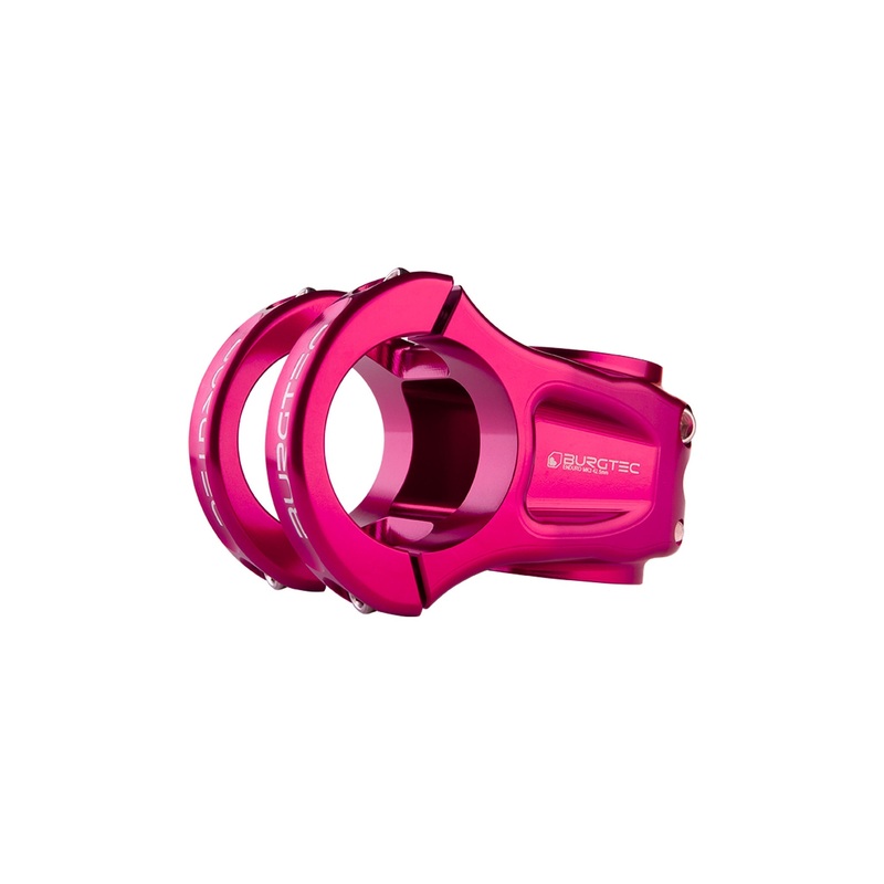 Burgtec Enduro MK3 Stem – 35mm Clamp – 42.5mm Length – Toxic Barbie Pink