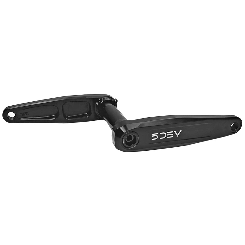 5DEV Cam Zink Signature DH/Freeride Cranks – DUB Spindle – 165mm Length – Black