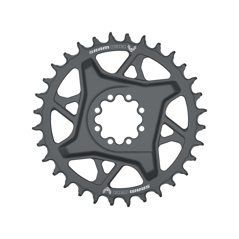 SRAM GX Eagle T-Type Direct Mount Chainring – 32t – 8-bolt – 3mm Offset – Dark Polar