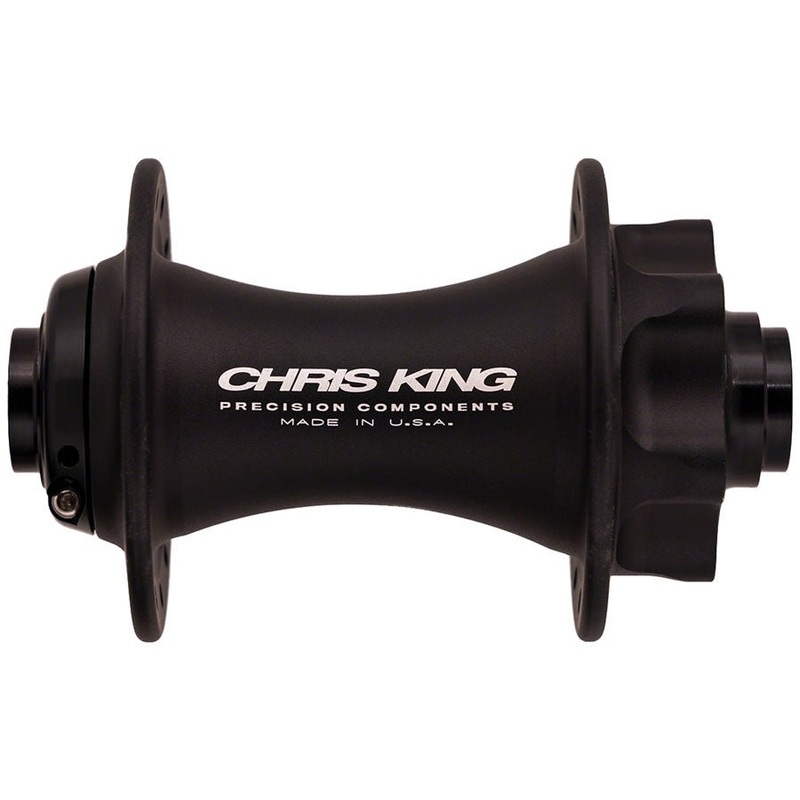 Chris King Boost Front Hub – 15×110 – 6-Bolt – Matte Black – 28H
