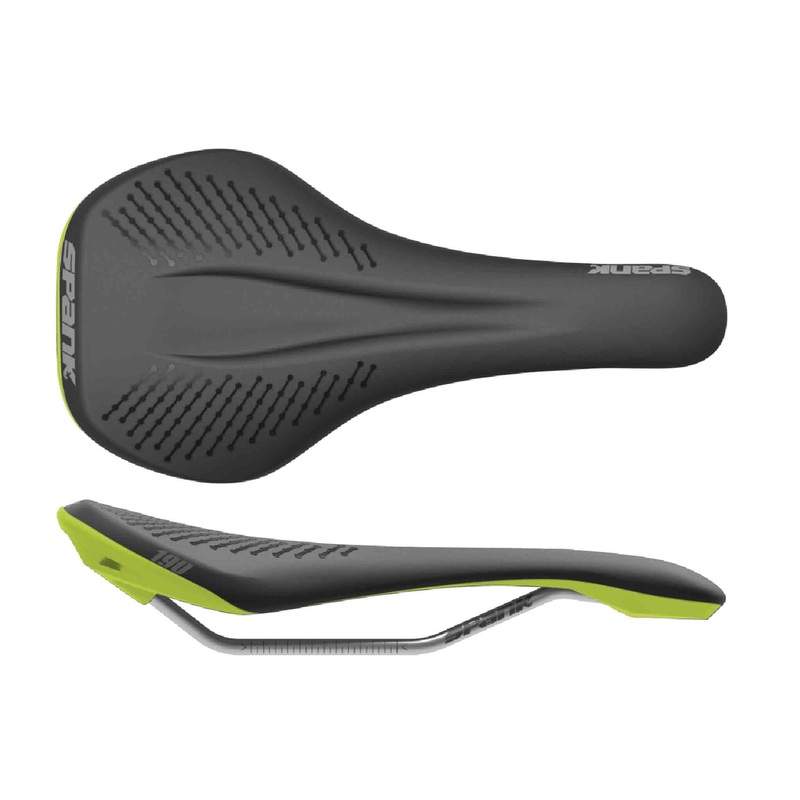 Spank Oozy 220 Saddle Black/Green