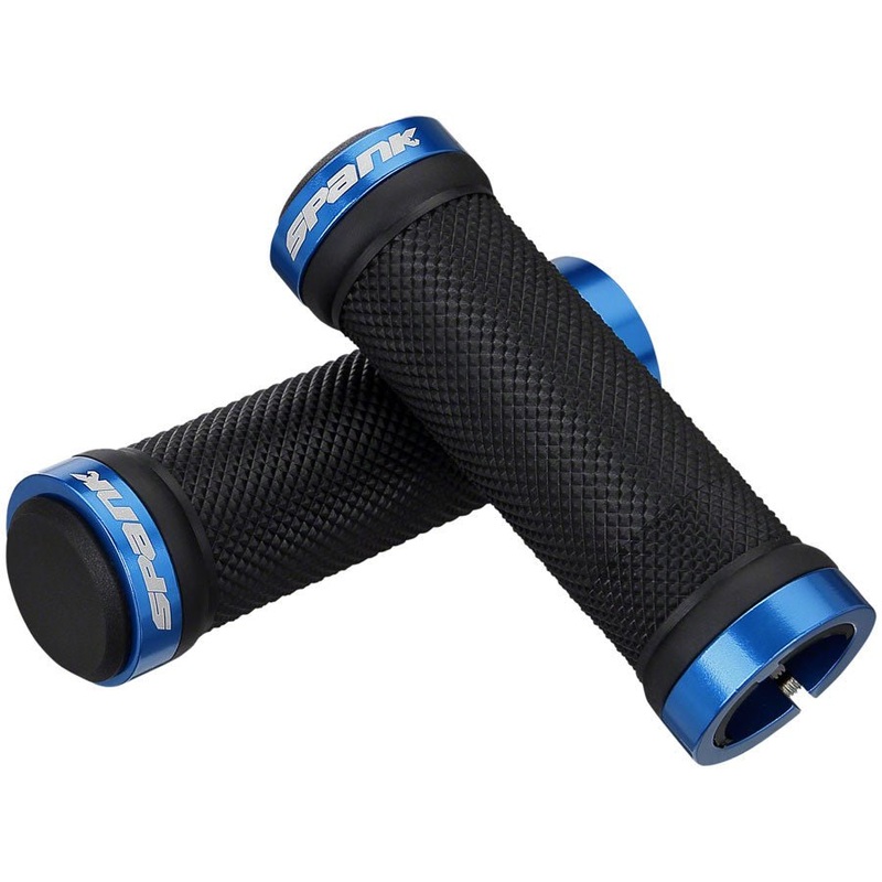 Spank Spoon Grom Grips – Black/Blue