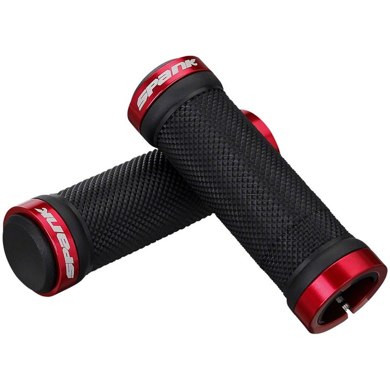 Spank Spoon Grom Grips – Black/Red