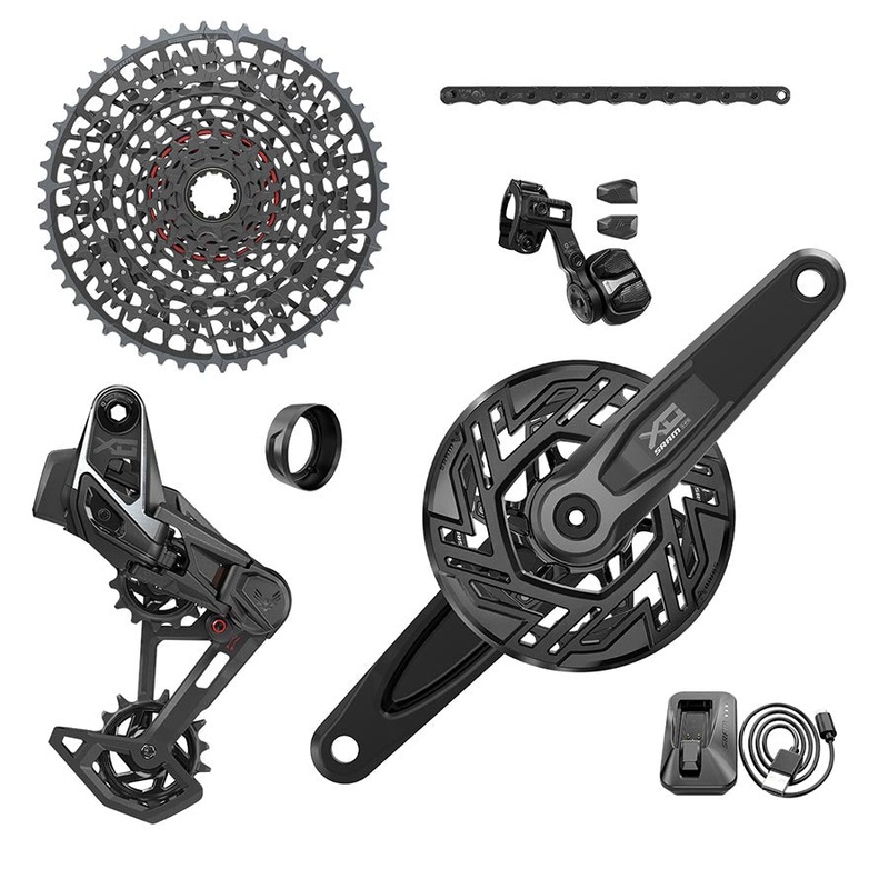 SRAM X0 T-Type Eagle AXS Transmission Groupset – eMTB Kit – Bosch w/ 160mm Cranks