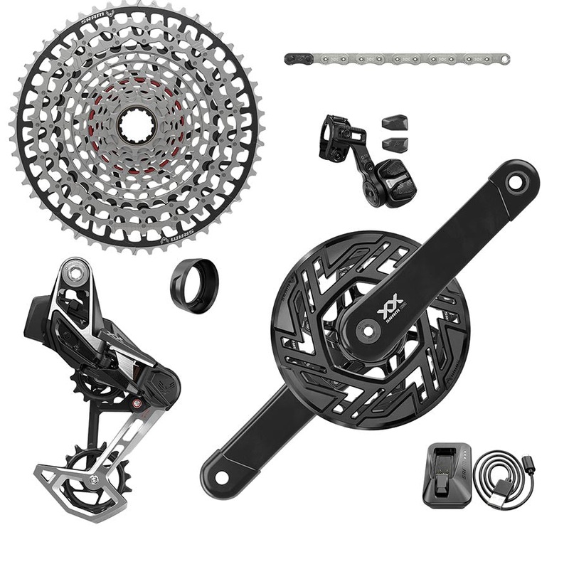 SRAM XX T-Type Eagle AXS Transmission Groupset – eMTB Kit – Bosch w/ 165mm Cranks