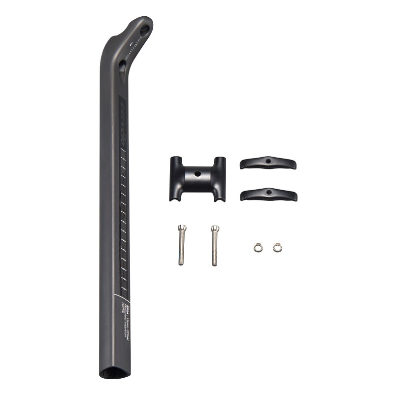 Cervelo Carbon seat post, 15mm offset, Caledonia 5, R5, R5CX, *includes seat post head assembly