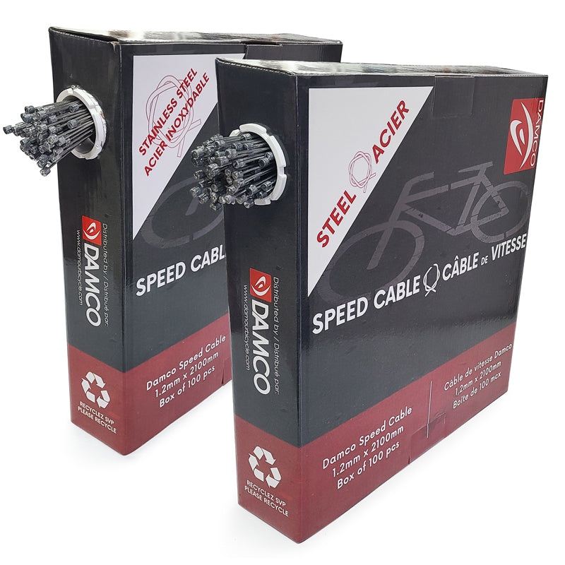 Damco Stainless Steel Shift Cables – Bulk Pack