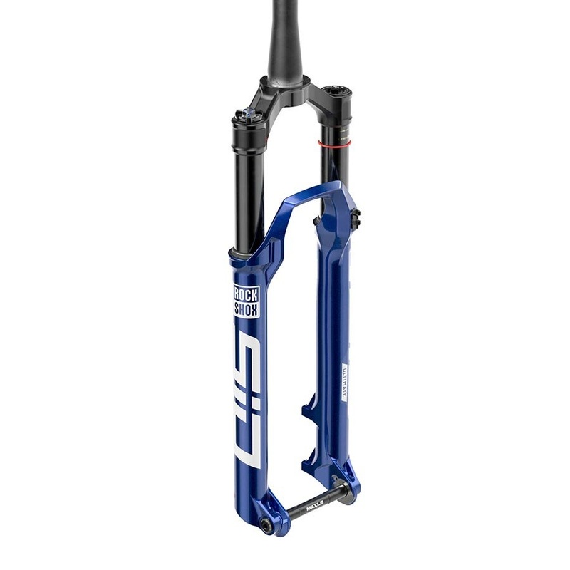 RockShox SID Ultimate 2P D1 – Remote Adjust – 29 – 120mm – 15x110mm – 44mm Offset – Blue – (Remote Sold Separately)