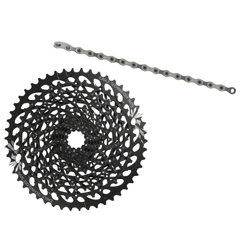SRAM GX Eagle 10-50t Cassette and Chain