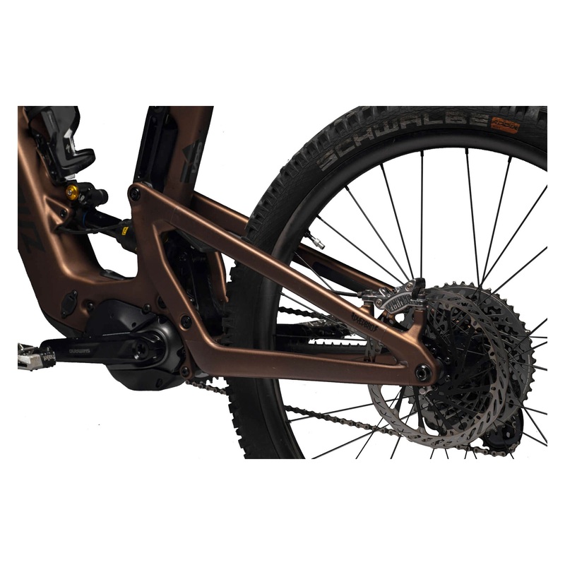 DYEDBRO E-Bike Frame Protection – Clear/Gloss Black