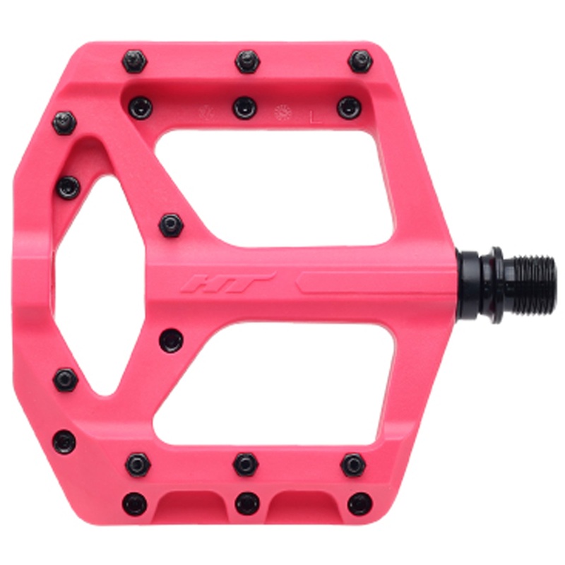 HT Pedals PA32A Platform Pedals – CrMo Spindle -Pink