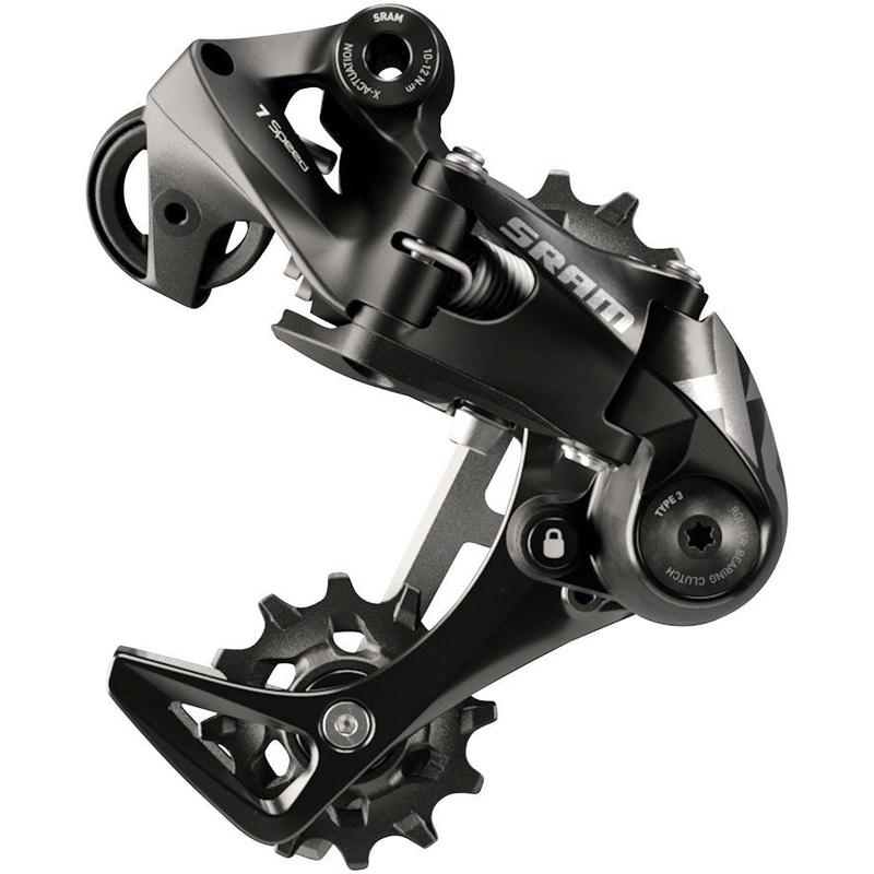 SRAM X01 DH Rear Derailleur (A3) – 7-Speed – Medium Cage – Black