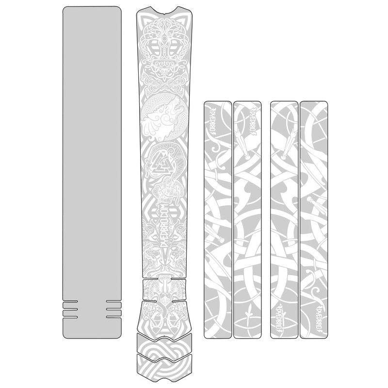 DYEDBRO Frame Protection – Viking White