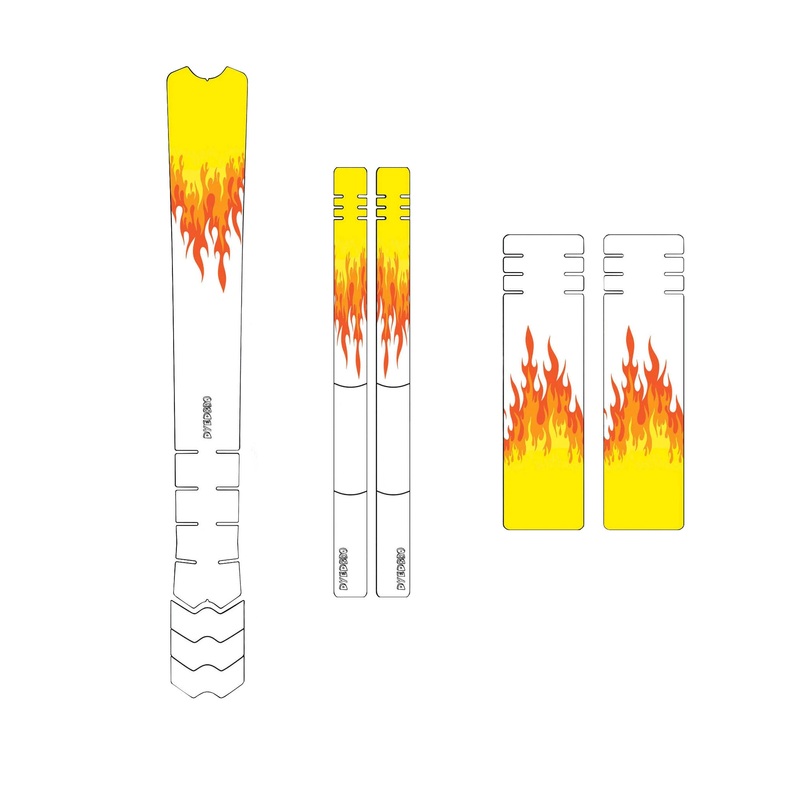 DYEDBRO Kids Frame Protection – Flames
