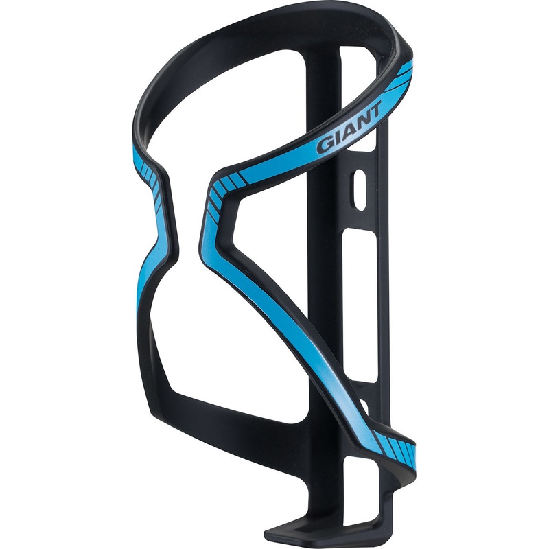 Giant Airway Bottle Cage-Matte Black/Blue