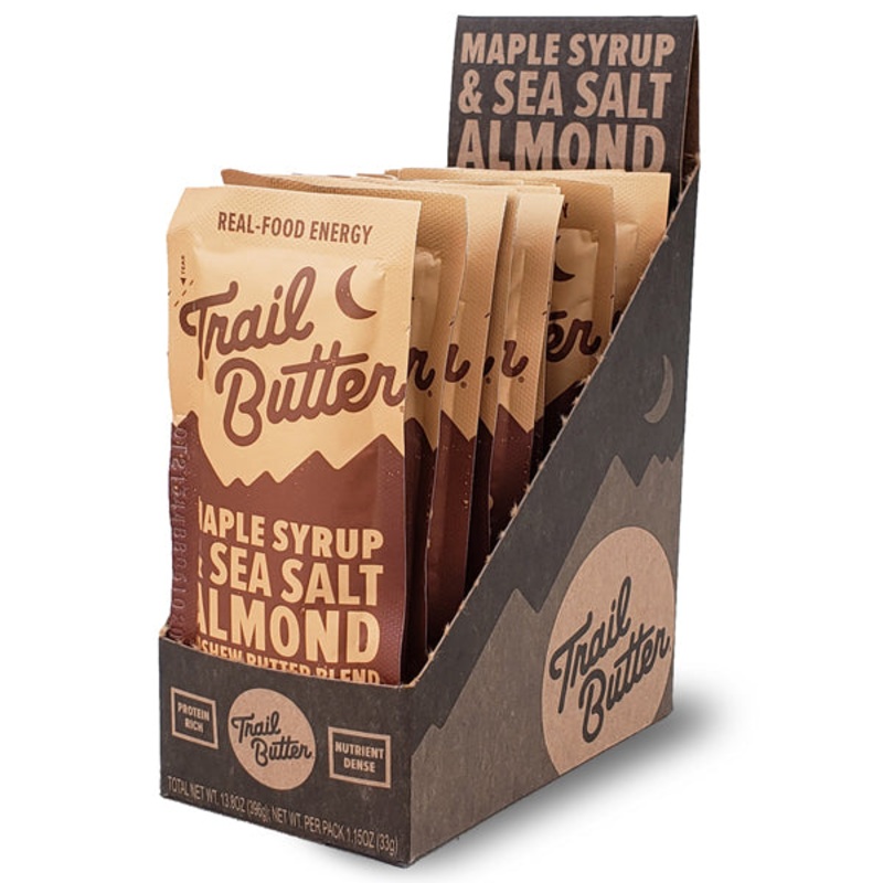 Trail Butter Maple Syrup & Sea Salt, 33g, Single