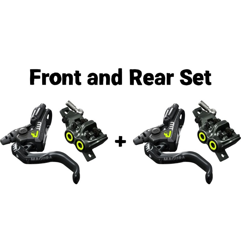 Magura MT7 Pro Brakes – Black & Gray – Front and Rear – Set of 2
