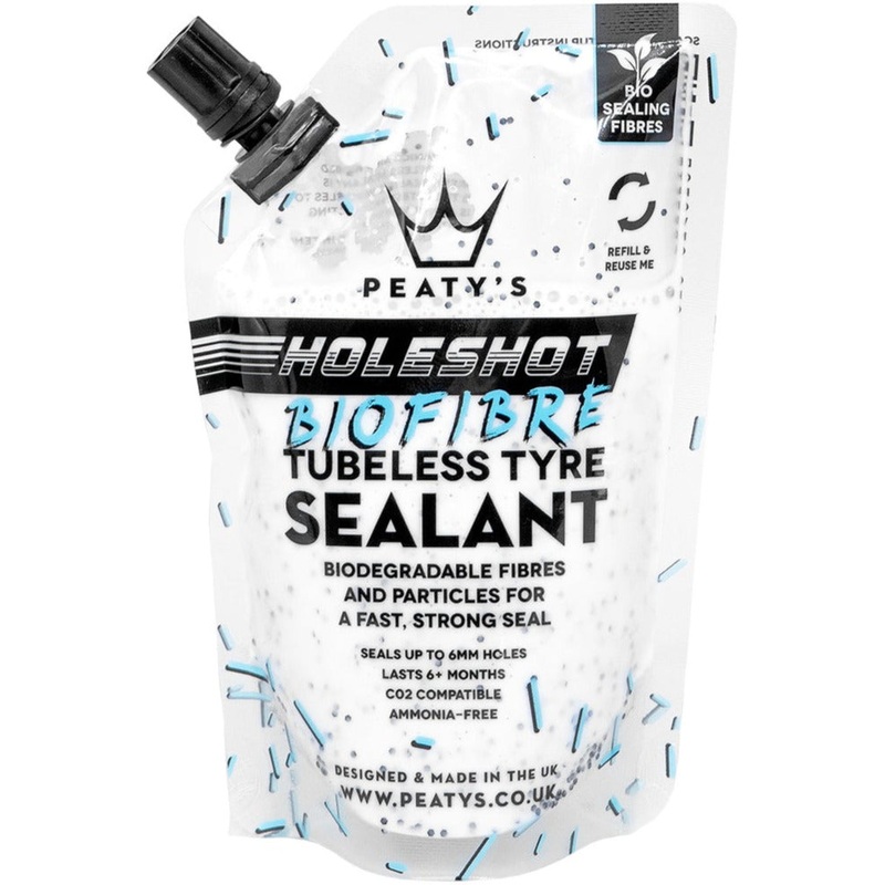 Peaty’s Holeshot Biofibre Tubeless Sealant