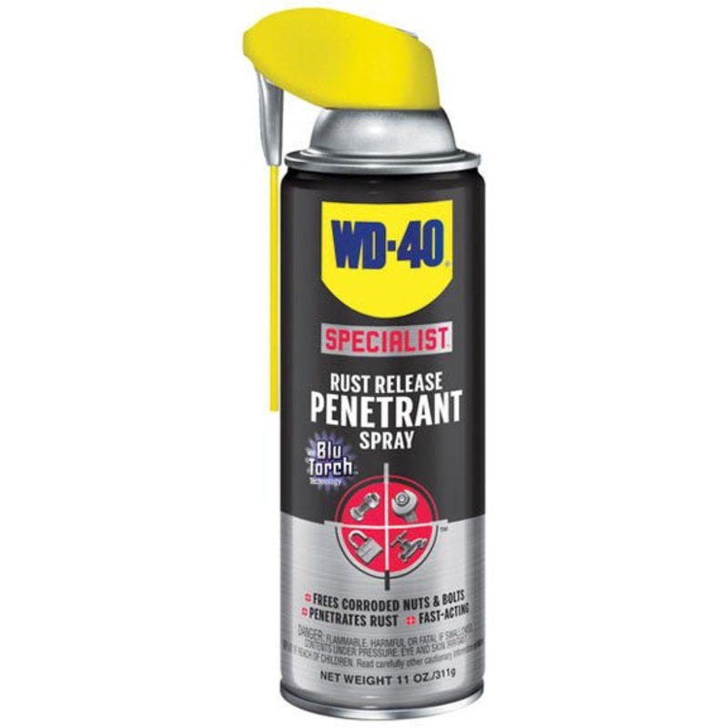 WD-40 Rust Release Penetrant – 11oz Aerosol Can