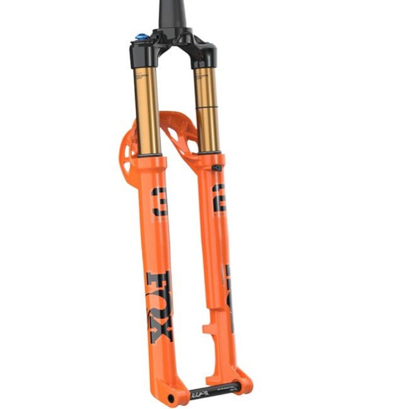 2025 Fox 32 Factory Step Cast Fork – Shiny Orange – 29 – 100mm – GRIP SL w/ Remote