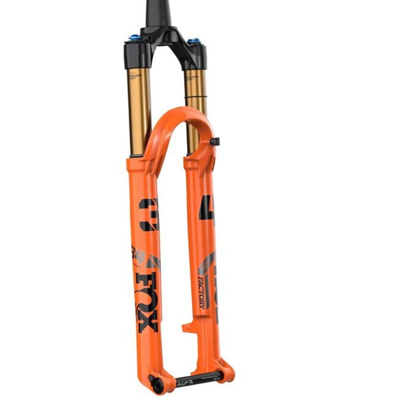 2025 Fox 34 Factory Step Cast Fork – Kashima – 29- Shiny Orange – 120mm – GRIP SL  Remote