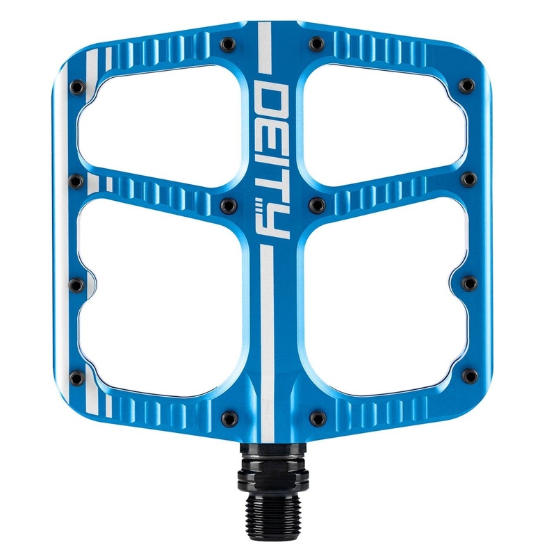 Deity Flat Trak Pedals – Blue