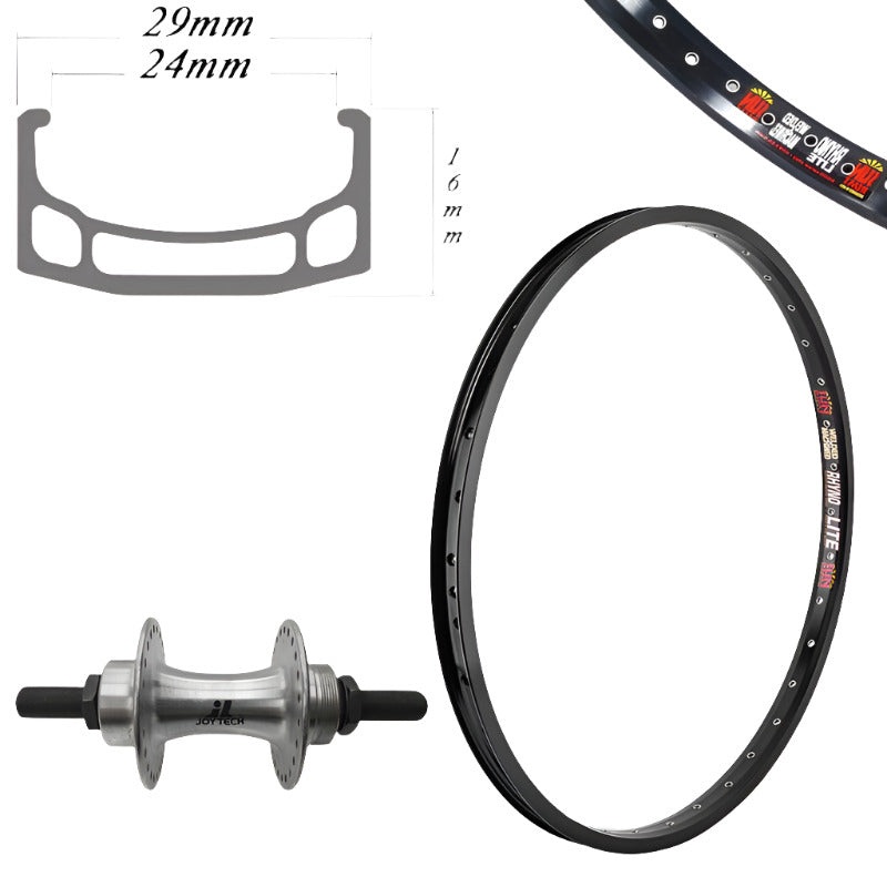 Damco Sun Rhyno Lite XL 20 Rim Brake Rear Wheel