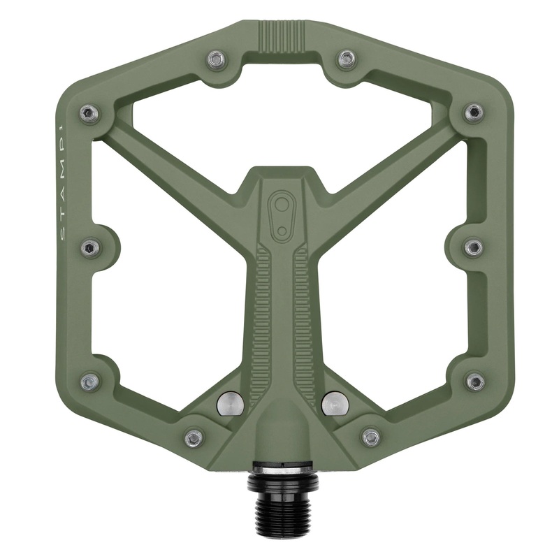 Crank Brothers Stamp 1, Gen 2 Pedals – Large – Green