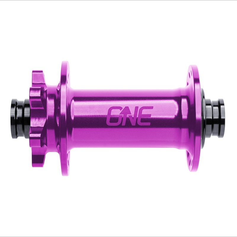 OneUp Components Front Hub – 15x110mm – 6-Bolt – 32h – Purple