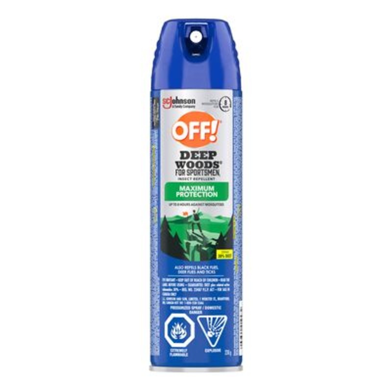 OFF! Insect Repellent Spray For Sportsmen