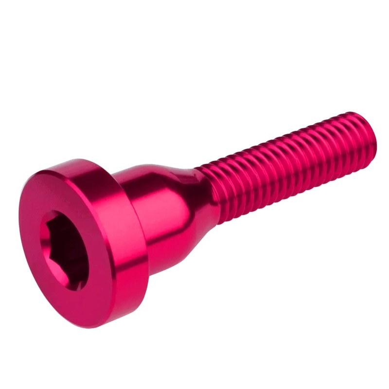 Burgtec Top Cap Bolt – Toxic Barbie Pink